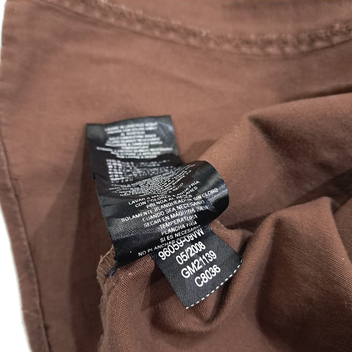 CL638 L 할리데이비슨 00s 스터드 브라운 조끼 베스트 상품이미지5