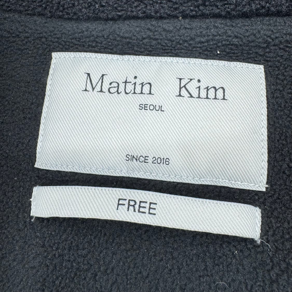 마뗑킴 플리스 집업  상품이미지4