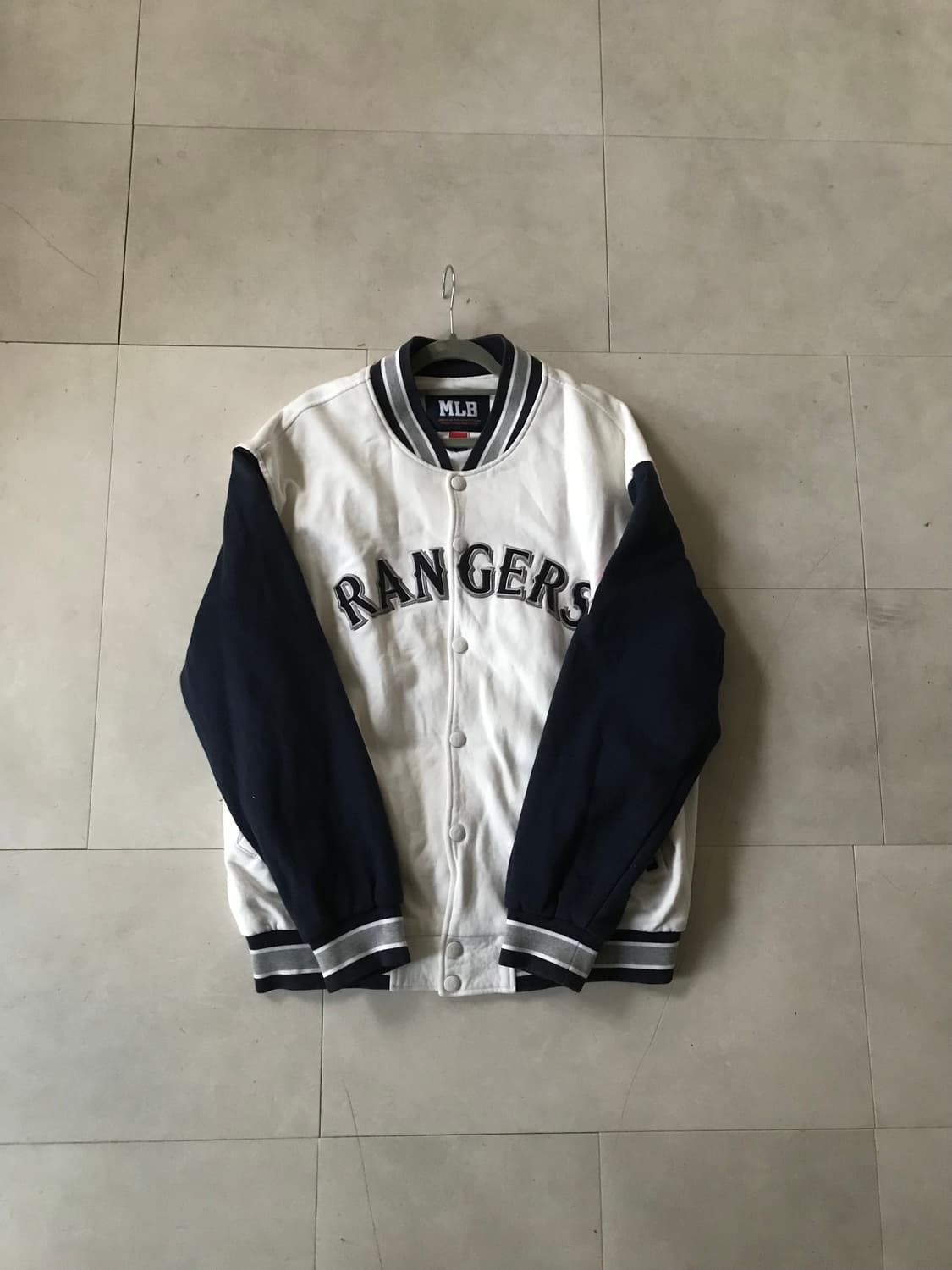 MLB 오버핏 바시티 자켓 상품이미지6
