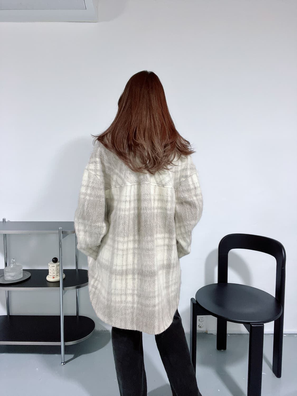 [38] 앤아더스토리즈 플래드 플란넬 오버핏 셔츠 자켓 상품이미지3