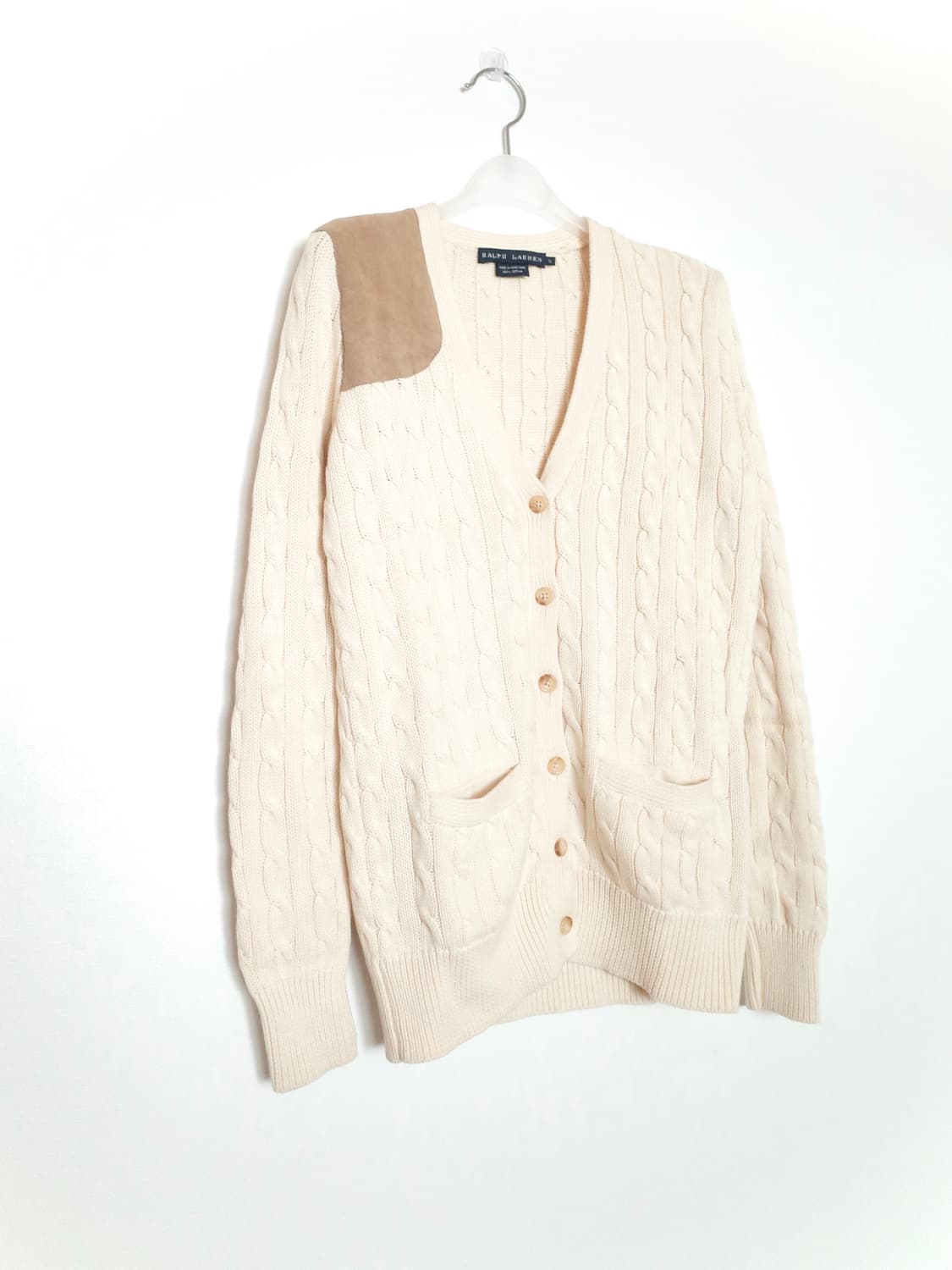 Ralph Lauren 케이블 코튼 가디건 상품이미지1