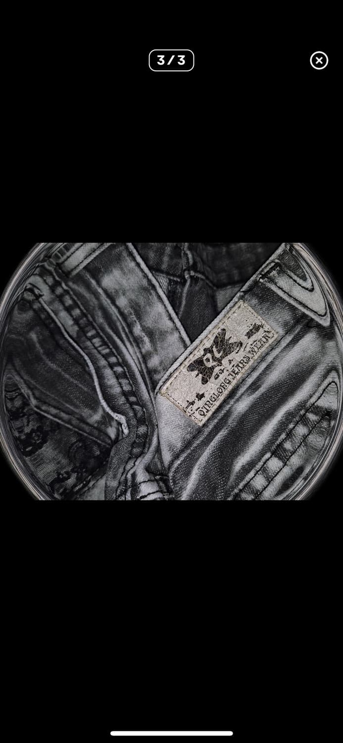 Vintage 05 PUNK scratch lace short 상품이미지3