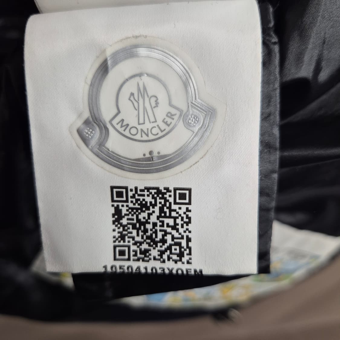 몽클레어 블랙 패딩 후드 8/130cm 상품이미지7