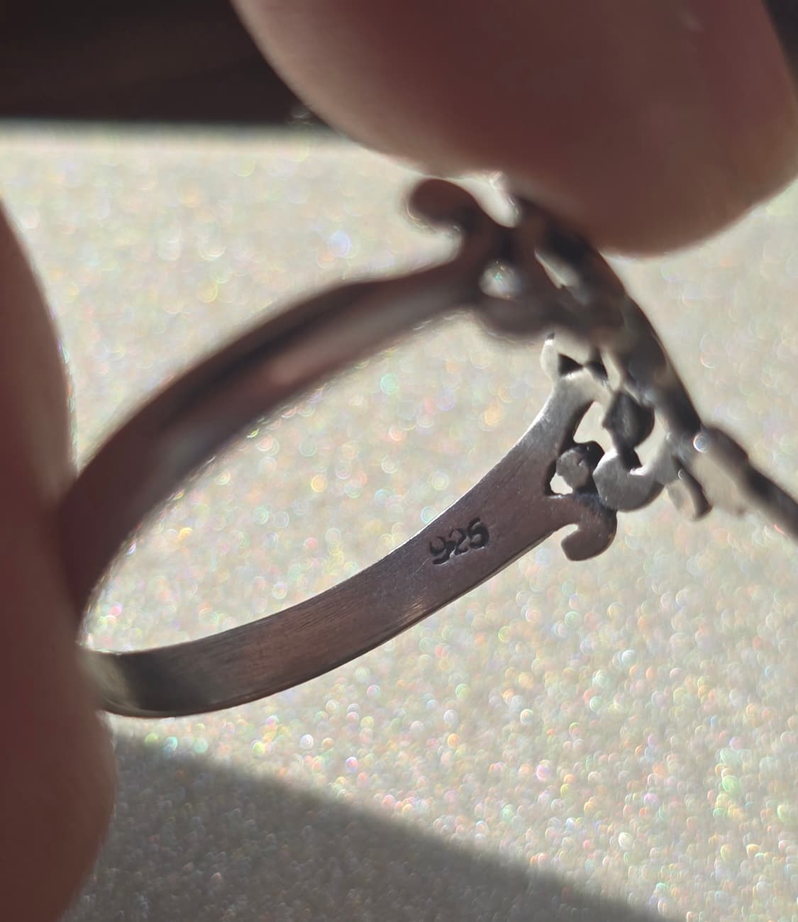 빈티지 셀틱 실버 925 은반지 상품이미지10