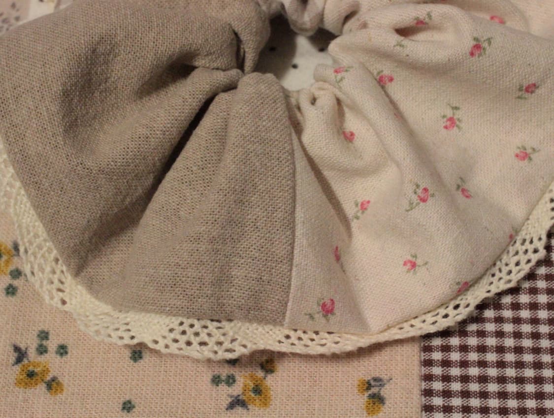 핸드메이드 레이스 스크런치 상품이미지3