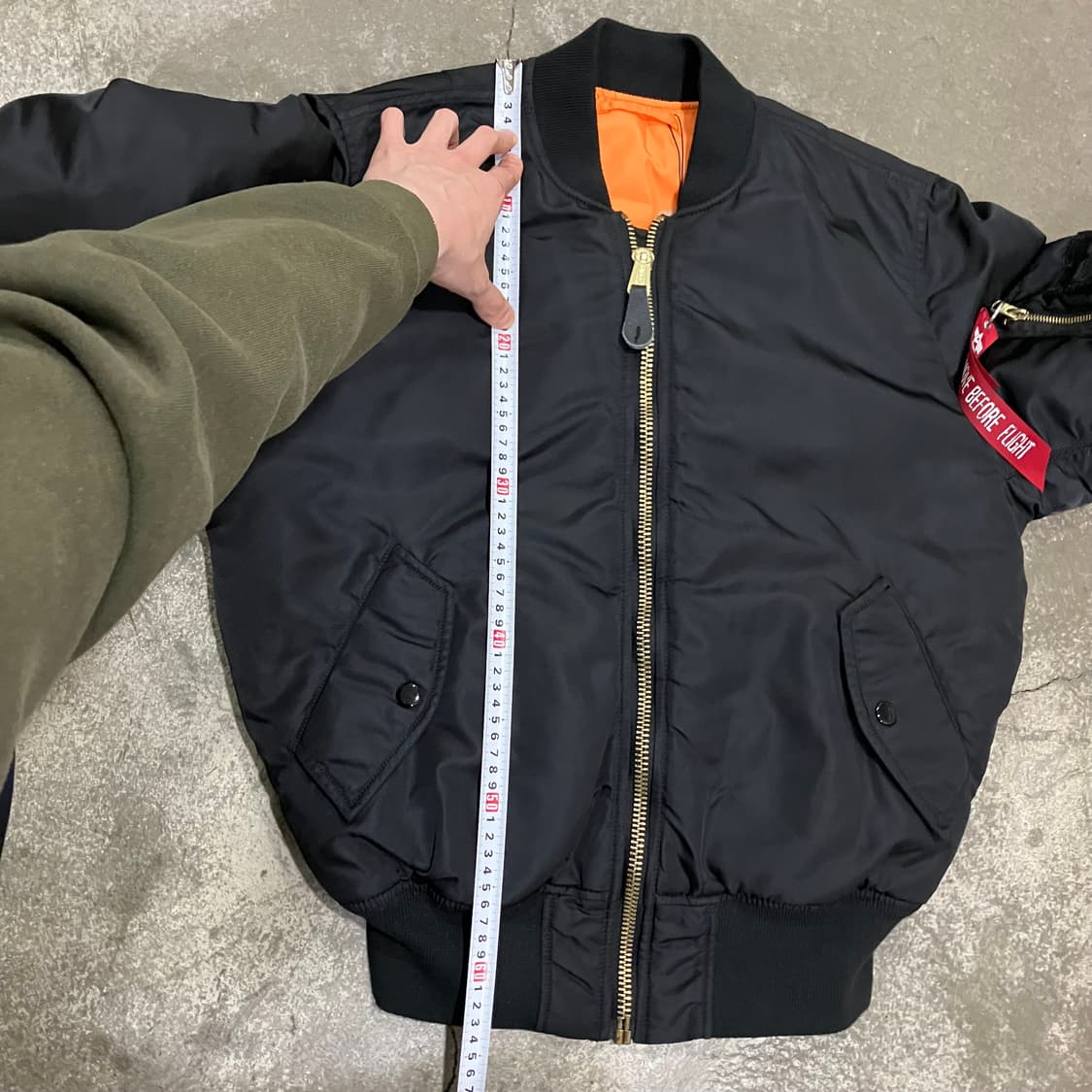 N247 알파인더스트리 항공점퍼 ma1 상품이미지7