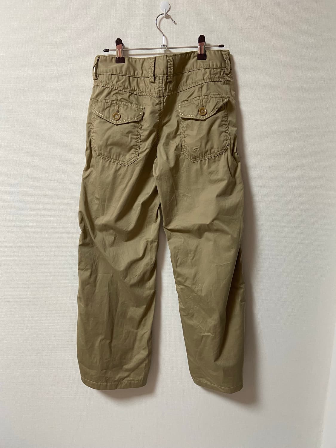 일본 빈티지 모리걸 하구미 단추 카고팬츠  상품이미지5