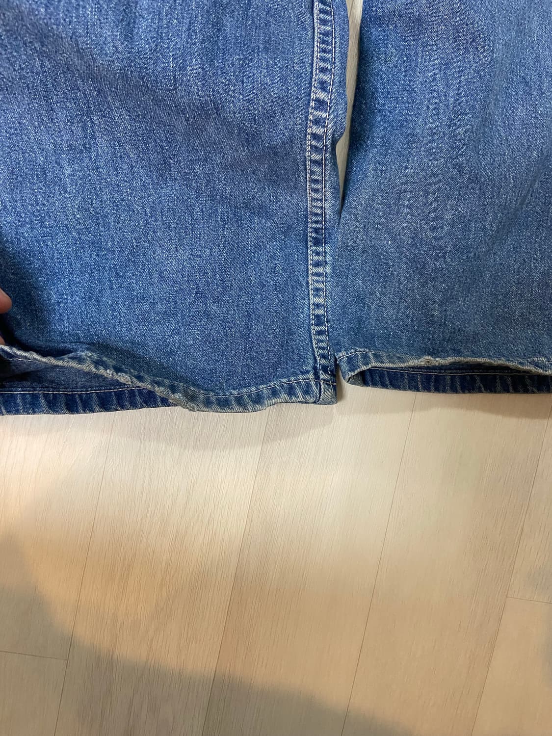 [36x30]90s RRL 데님 카고 팬츠 상품이미지8