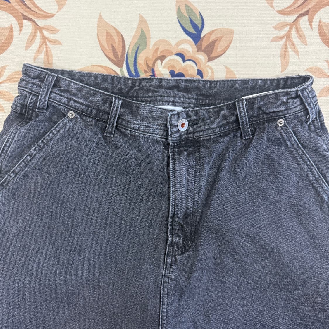 (30)맥우드건 Magoodgan 흑청 카펜터 버뮤다 팬츠 상품이미지4