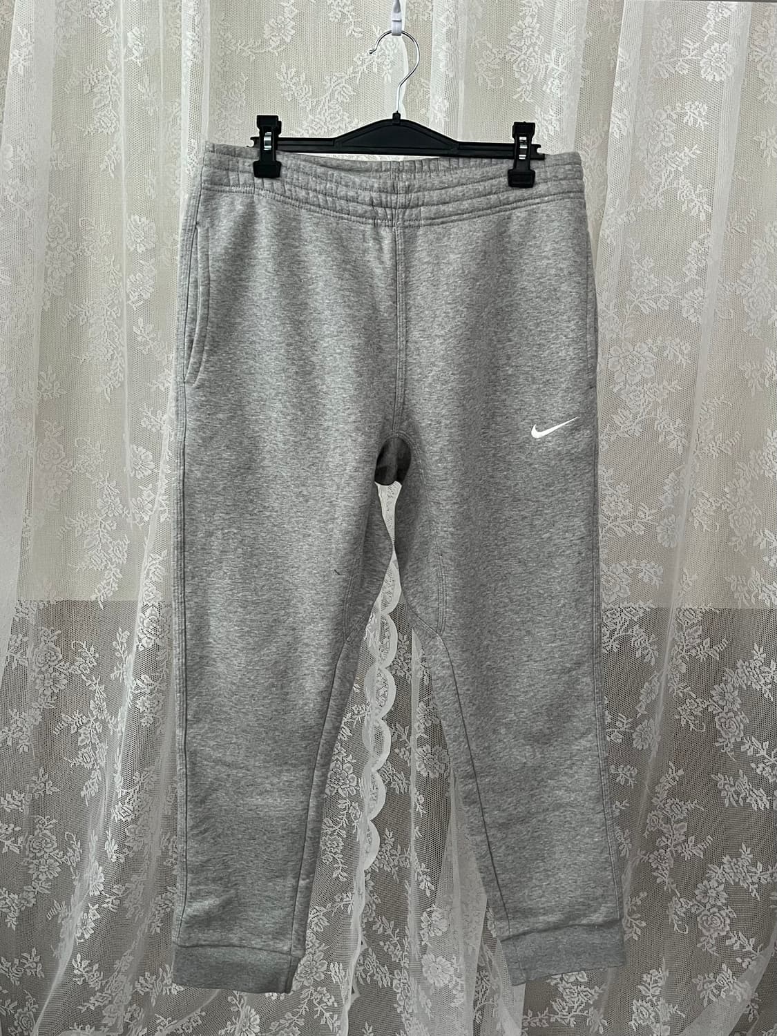 L) 나이키 기모 트레이닝 팬츠 그레이 상품이미지1
