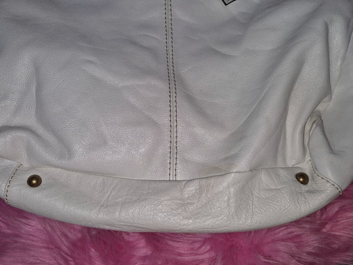 ANNA SUI y2k White tassel Buckle leather 상품이미지4