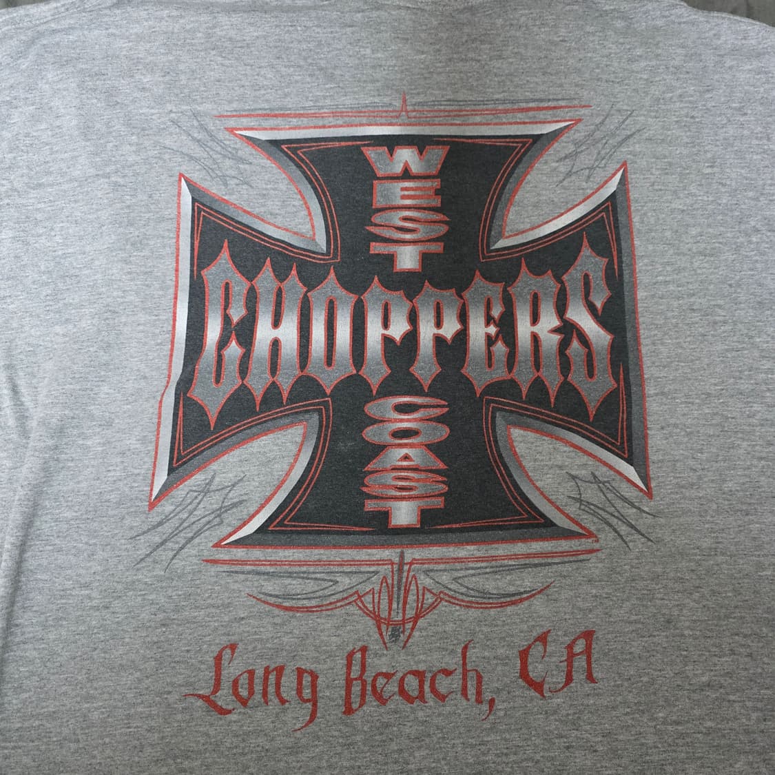 [OS] 00s 빈티지 WCC 웨스트 코스트 차퍼스 티셔츠 멜란지 상품이미지2