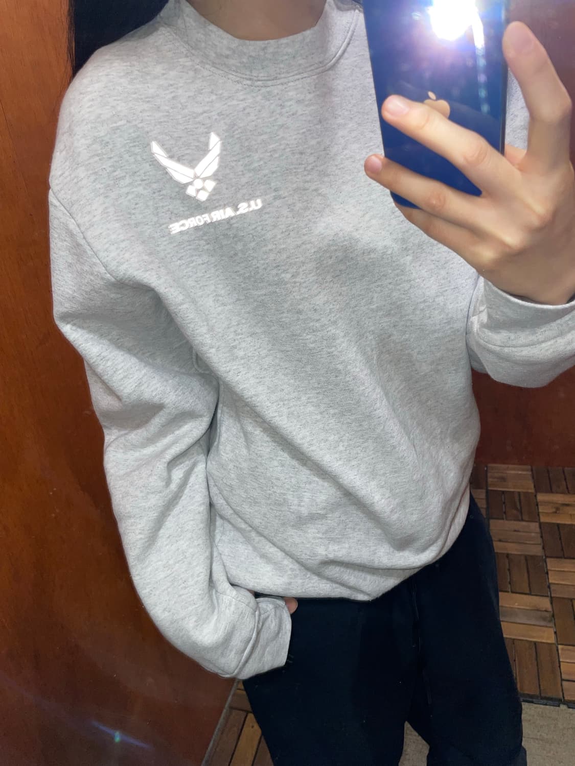 (S) USA USAF 밀리터리 미공군 에어포스 스웻셔츠 맨투맨 상품이미지2