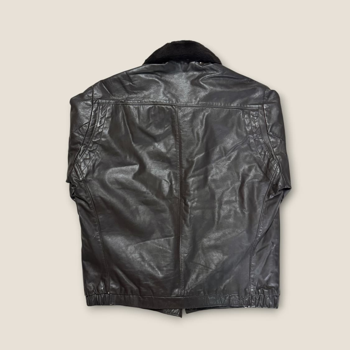 70s USA 시어스 G-1 타입 플라이트 레더 자켓 40 상품이미지9