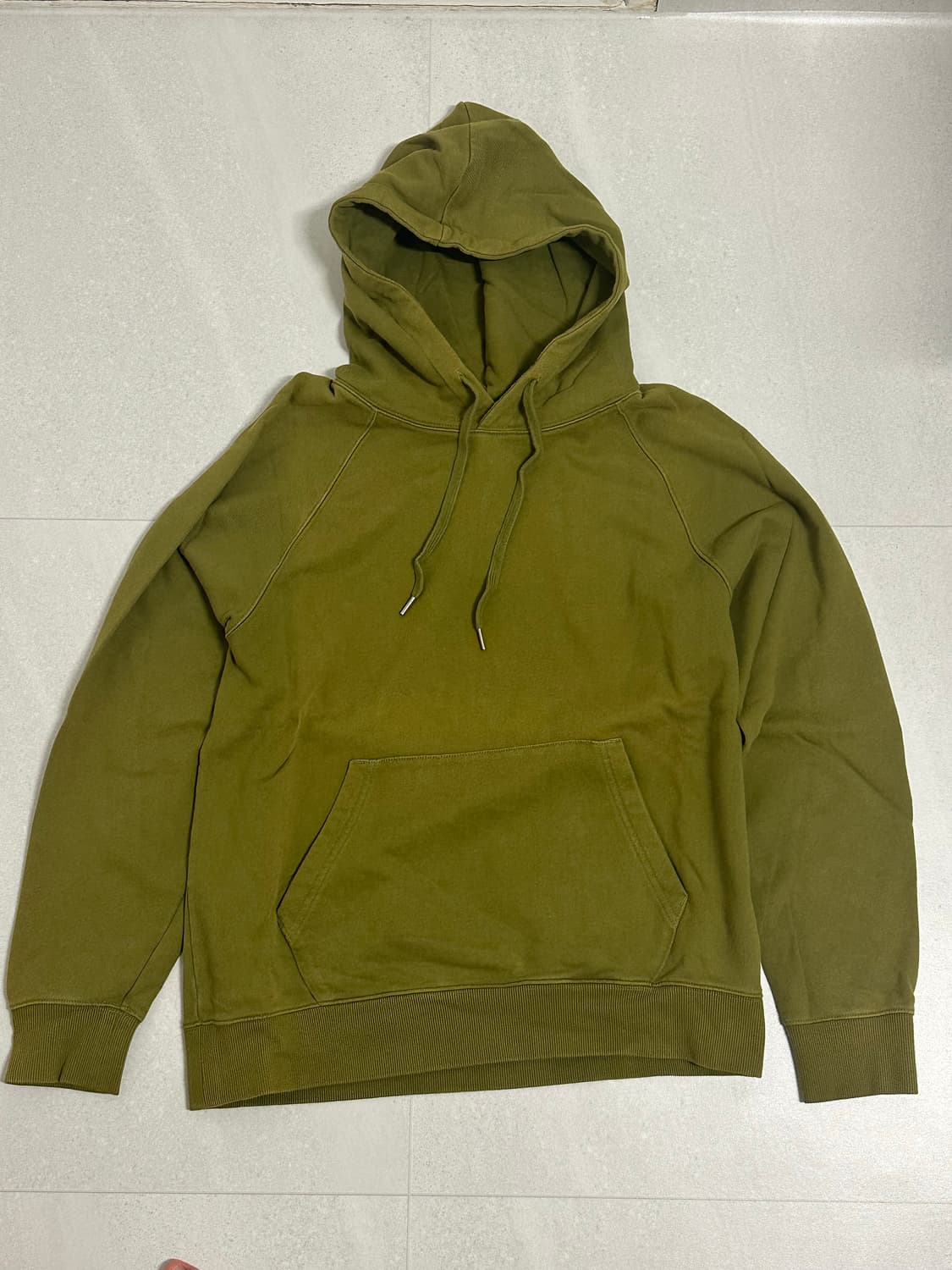 무신사 스탠다드 올리브 후드티 상품이미지1