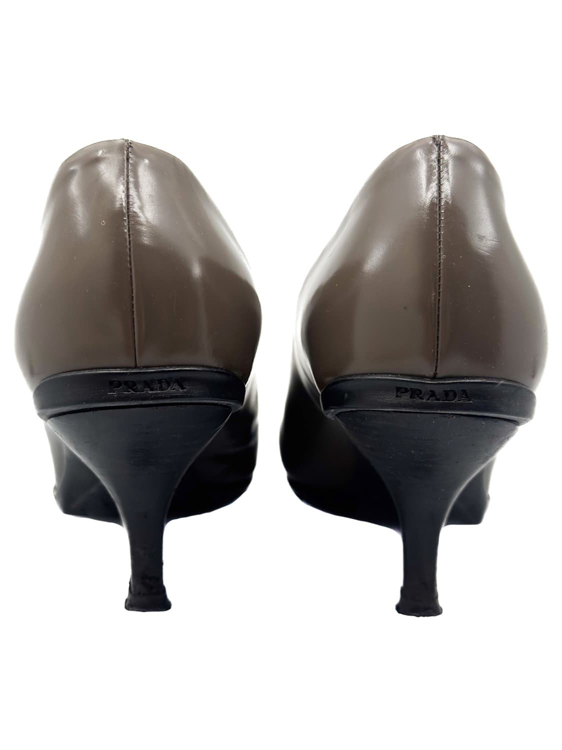 Prada  Square-Toe Leather Pumps/ 37 상품이미지6