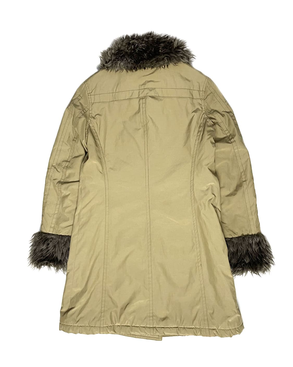 Hysteric Glamour 더블 버튼 트리밍 퍼 자켓  상품이미지2