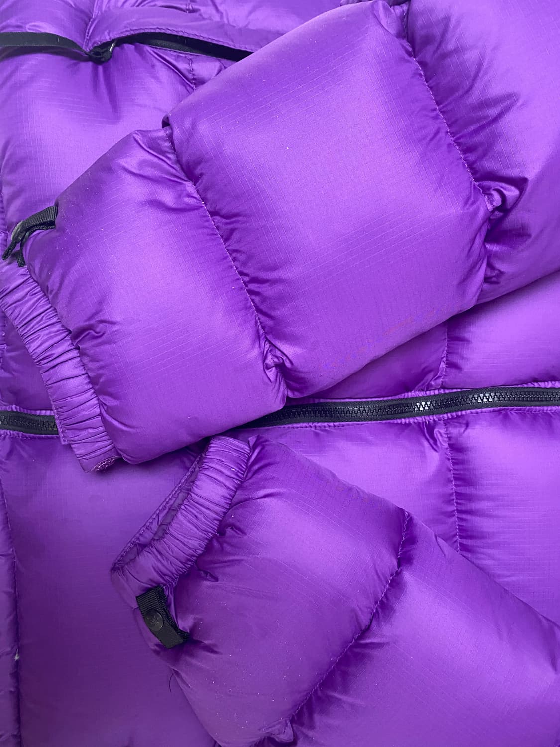 노스페이스 눕시 퍼플 패딩 상품이미지3