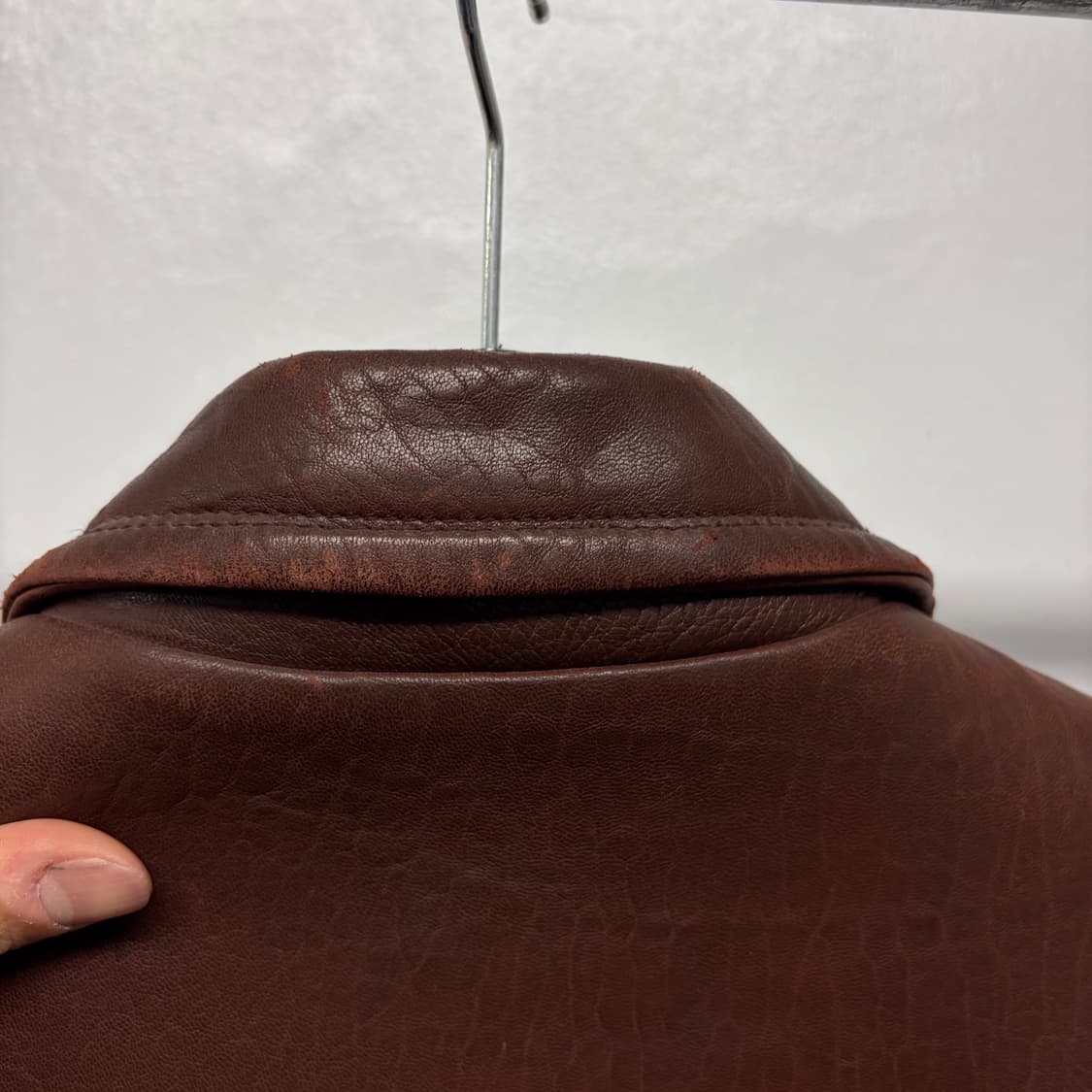 입생로랑 램스킨 레더 자켓 상품이미지9