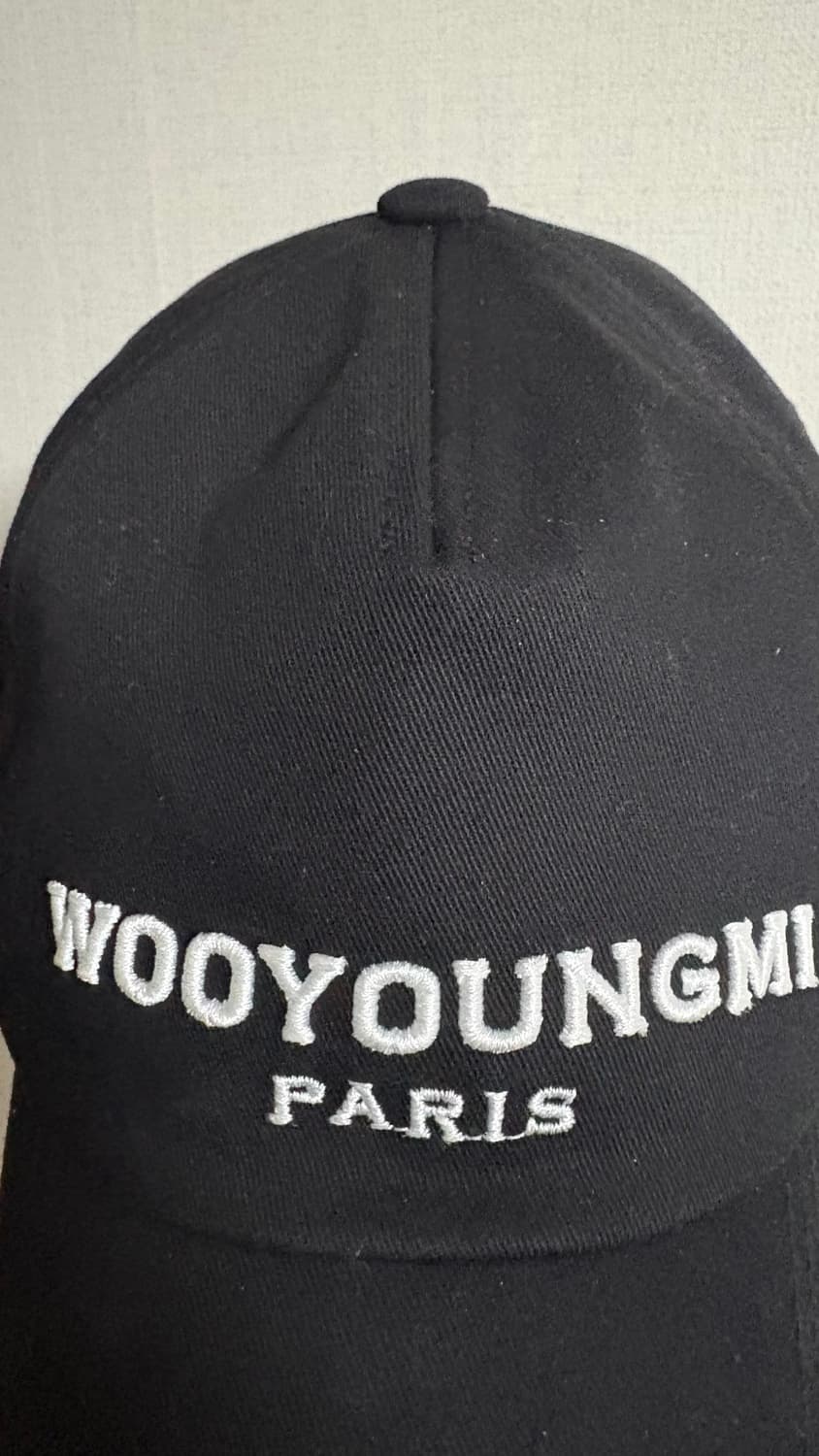 우영미 자수로고 모자 정품 상품이미지1