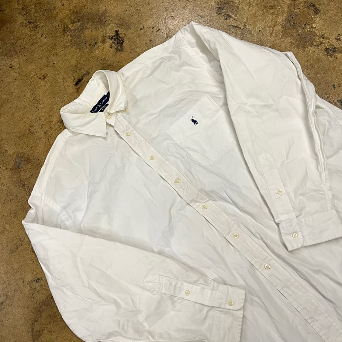 [정품/XXL] 폴로 랄프로렌 화이트 셔츠 남방 b10 상품이미지1