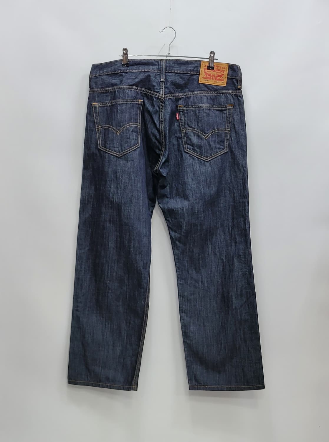 새상품급) LEVI'S 리바이스 569 와이드핏 데님 청바지 / 남 34 상품이미지2