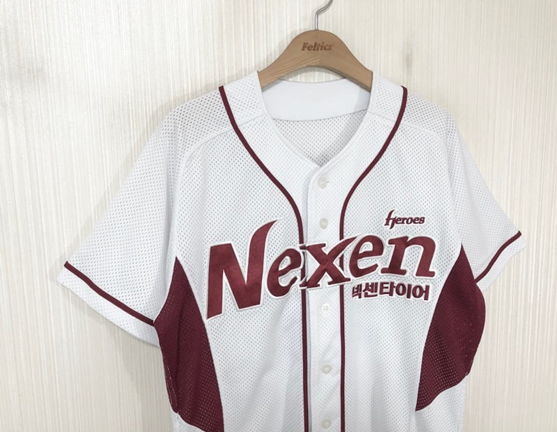 KBO 위팬 넥센(키움)히어로즈 홈유니폼/져지 100 #52 박병호 상품이미지4