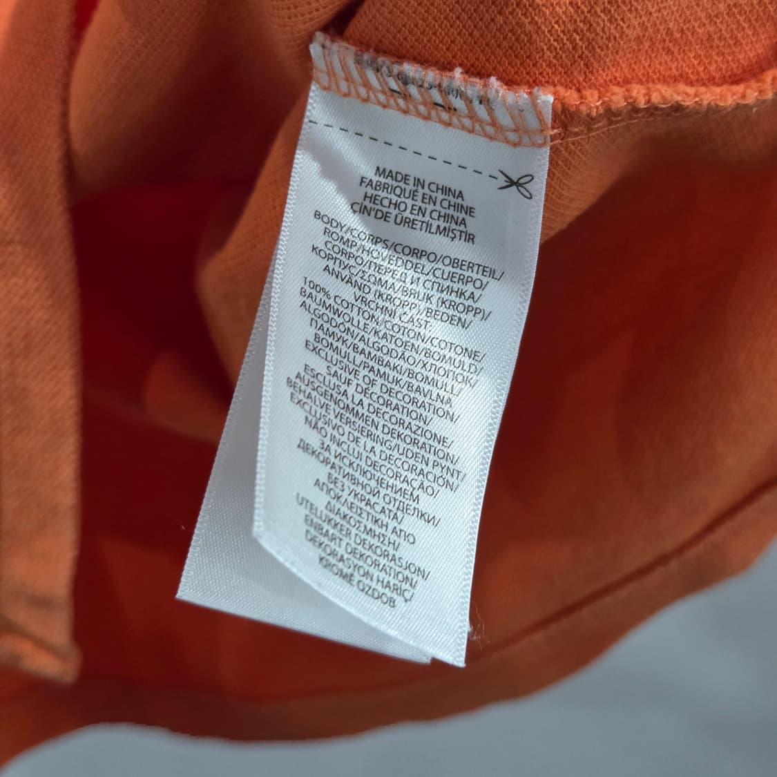 폴로랄프로렌 키즈 빅포니 피케 카라 반팔티 오렌지 M/10/12 상품이미지4