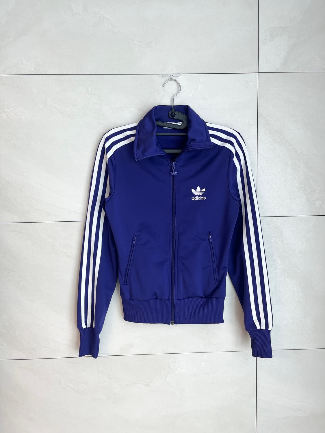 아디다스 딱붙핏 파이어버드 져지 퍼플 [XS] 상품이미지5