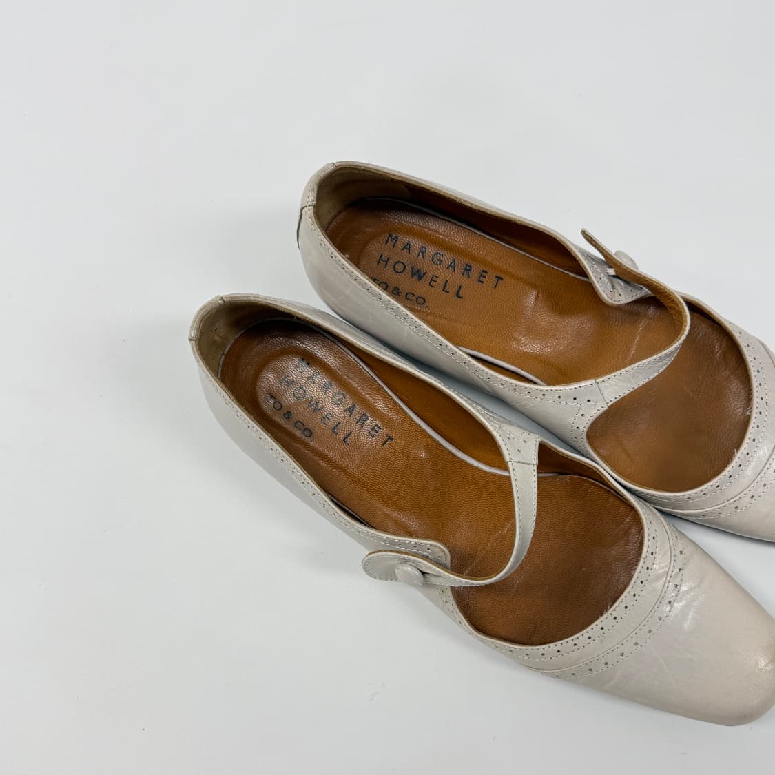 Margaret Howell strap brogue flat 상품이미지3