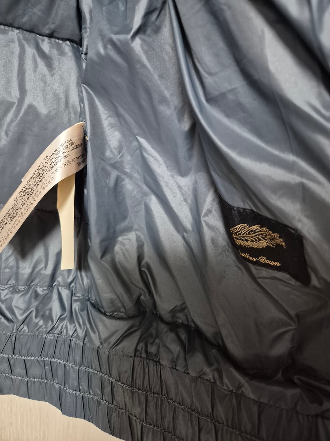 마시모두띠 다운  패딩 조끼 Massimo Dutti 패딩베스트 라지 상품이미지7