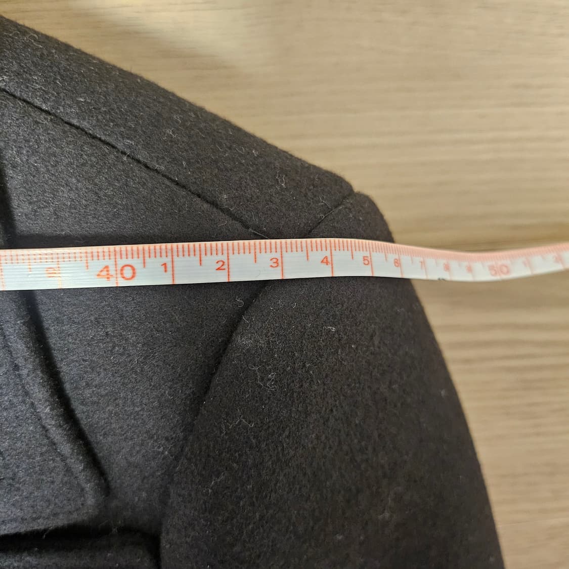 시스템옴므(SYSTEM) 더블 코트 블랙 상품이미지8