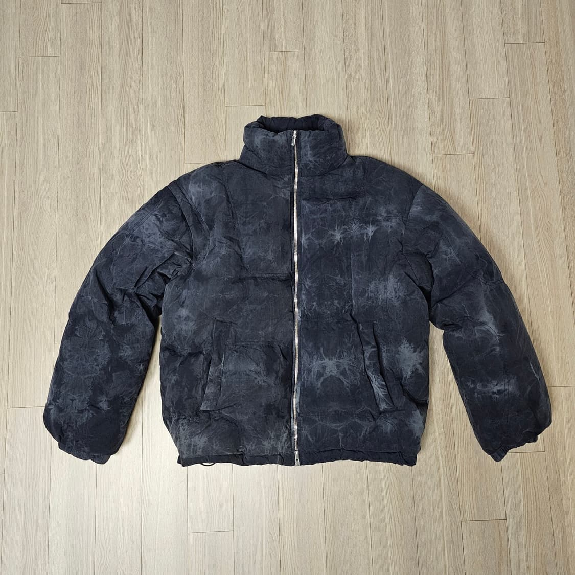 L 비바스튜디오 다운 80:20 패딩 무광 블랙 체감XL 100~105 상품이미지1