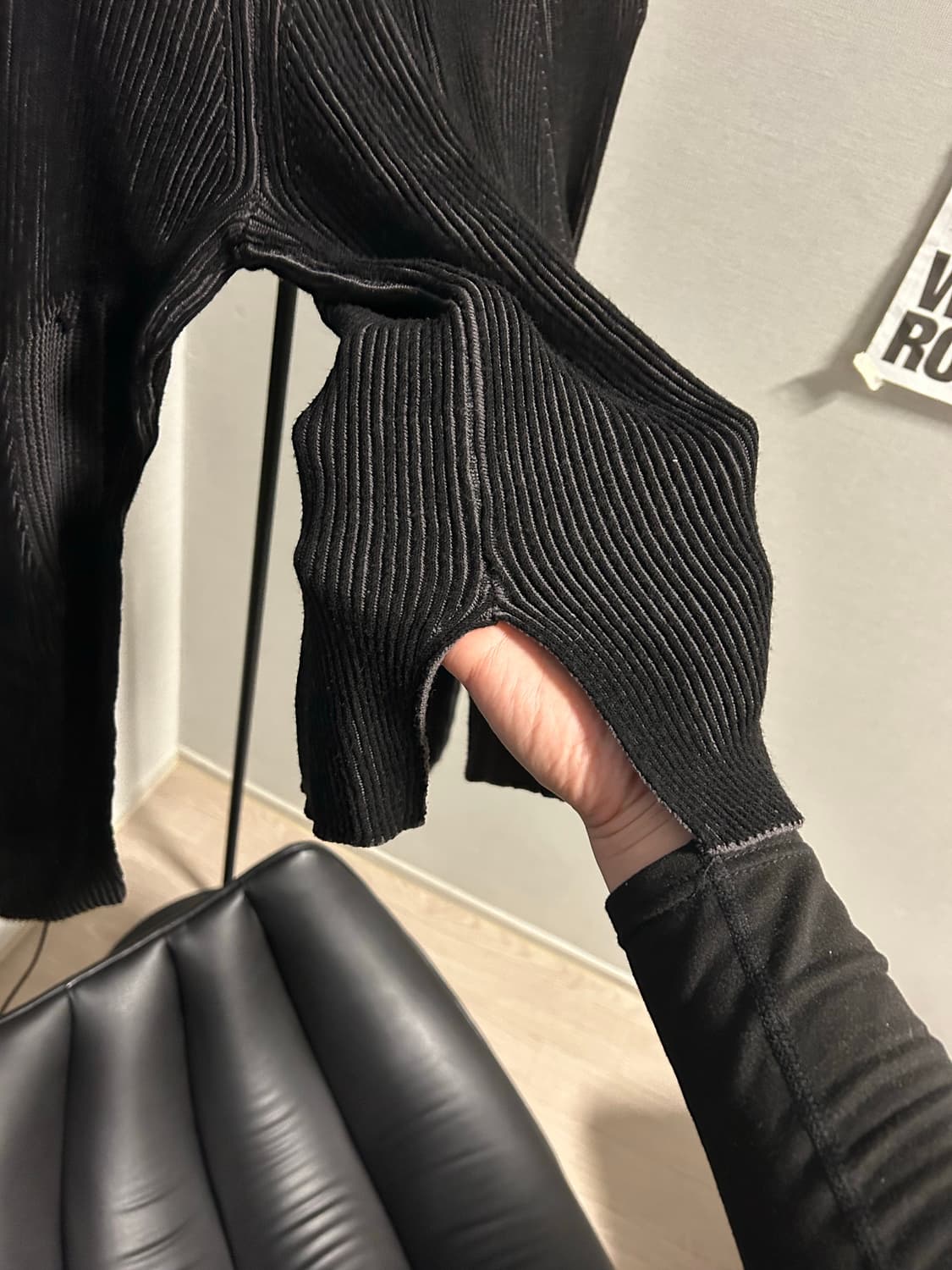 나체 슬림핏 니트 상품이미지3