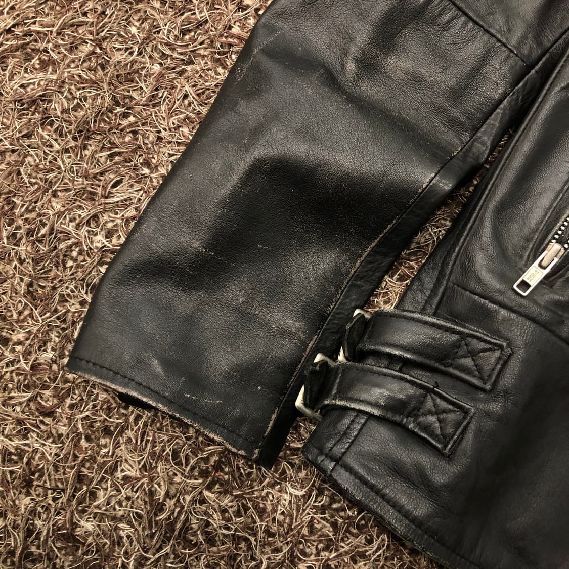 42 리얼레더 라이더 가죽 레더 자켓 상품이미지4
