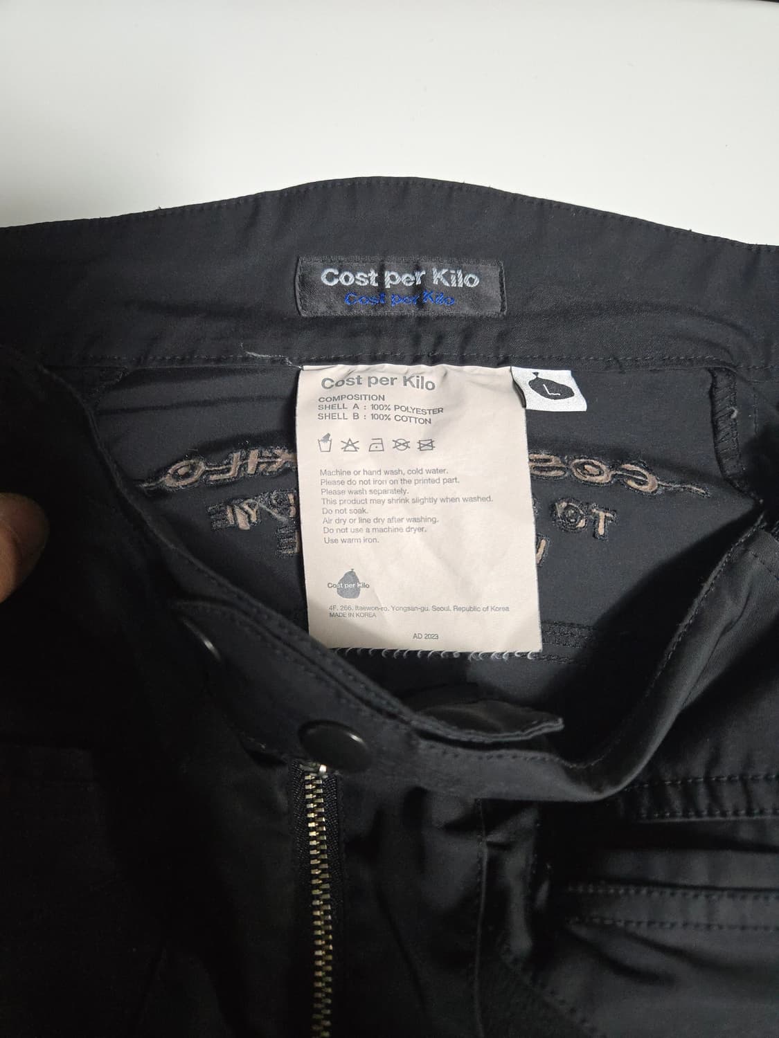 코스트퍼킬로 V3 Moter Pants - BLACK / L 상품이미지8