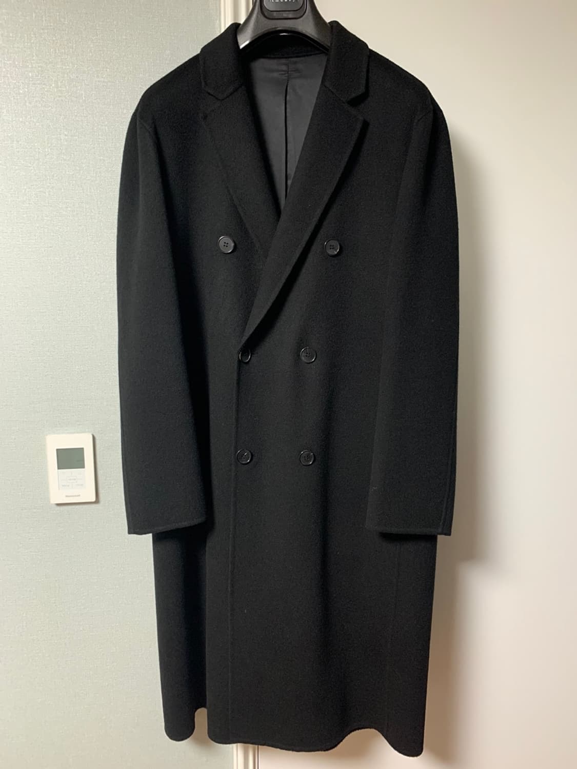 타임옴므 더블 핸메코트 블랙 100 상품이미지1