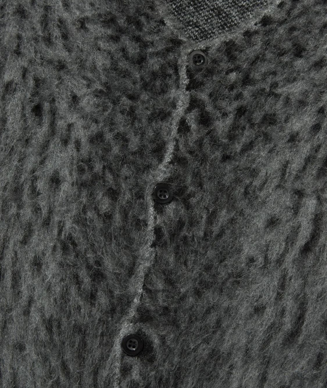 스웨이드 호피 가디건LEOPARD CARDIGAN [BLACK] 상품이미지3