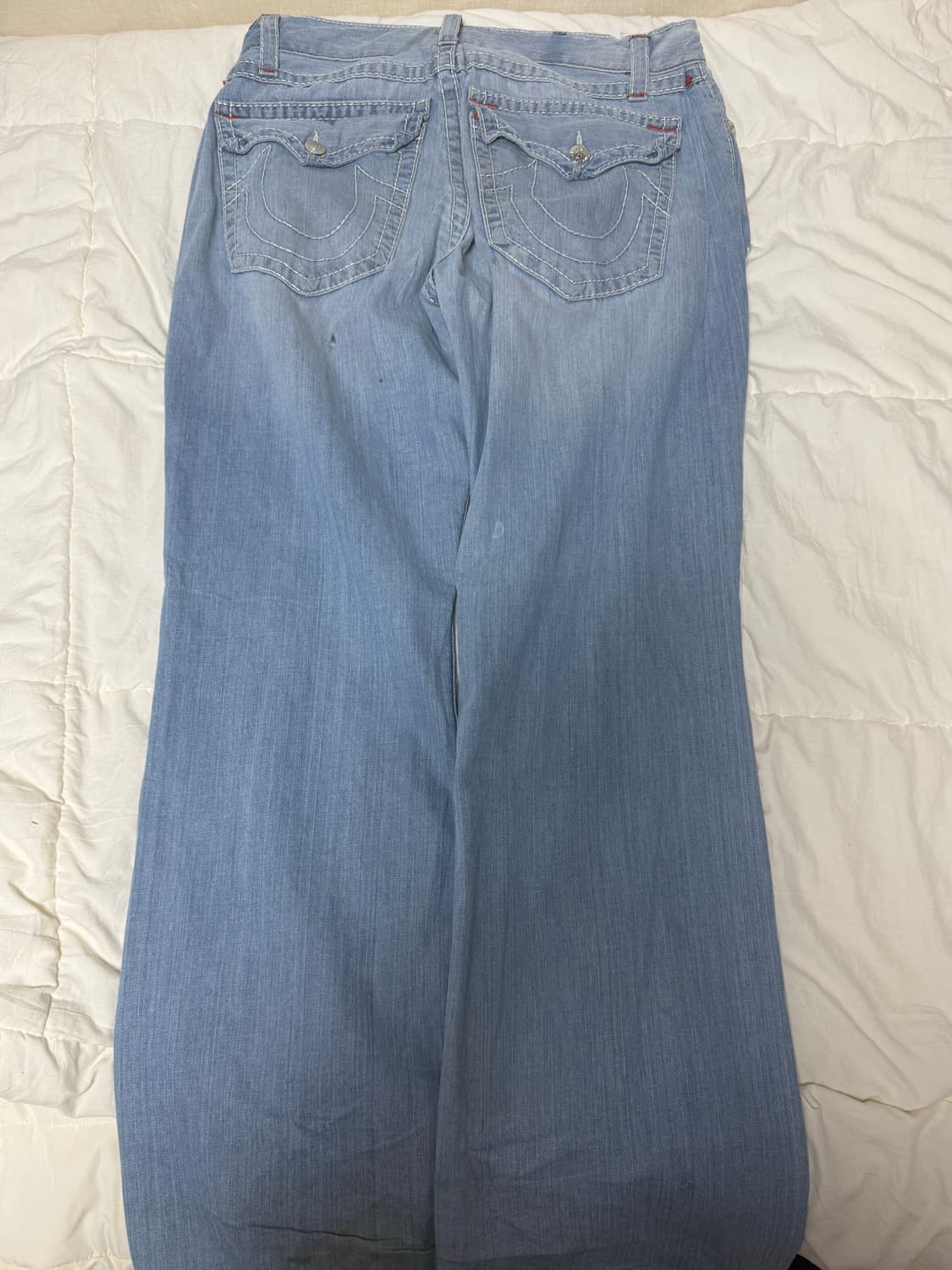 트루릴리젼 찢청 바지 상품이미지2