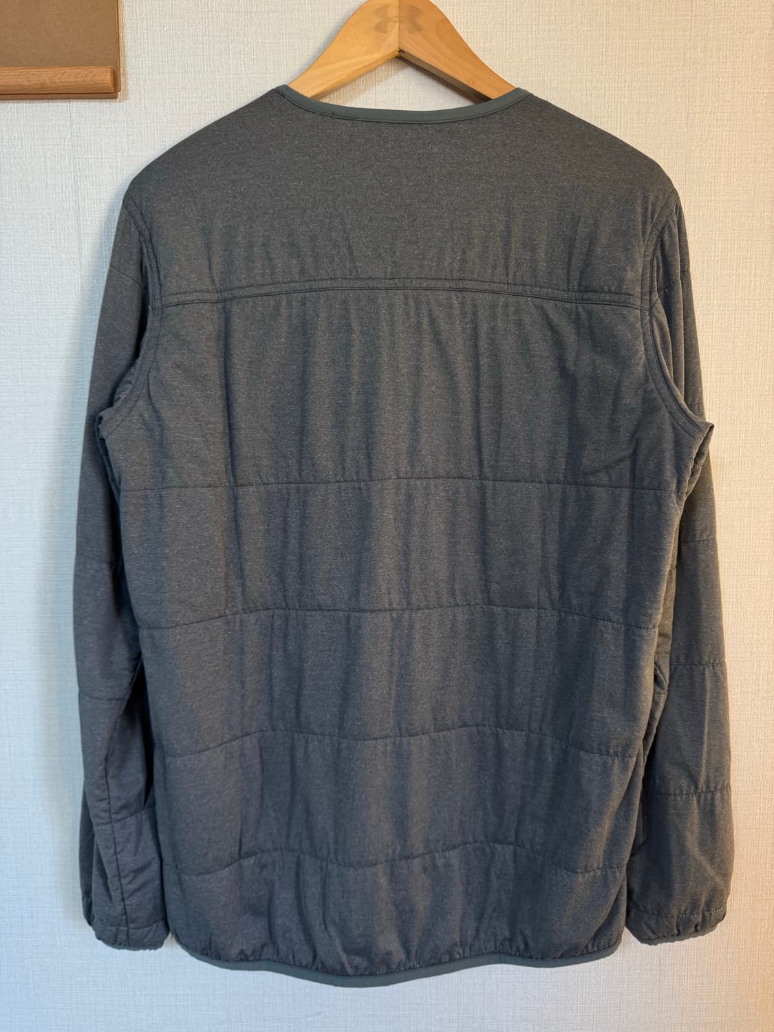 [M]스노우피크 재팬 크루넥 폴라텍 패딩 풀오버 그레이 상품이미지3