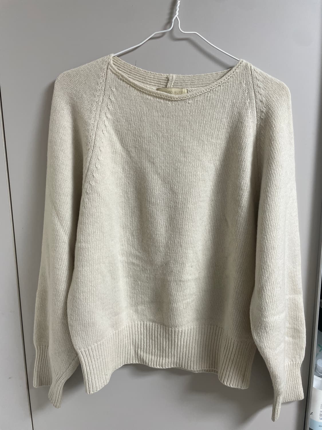 thebuttercream 더버터크림 sloco 보트넥 니트 상품이미지3