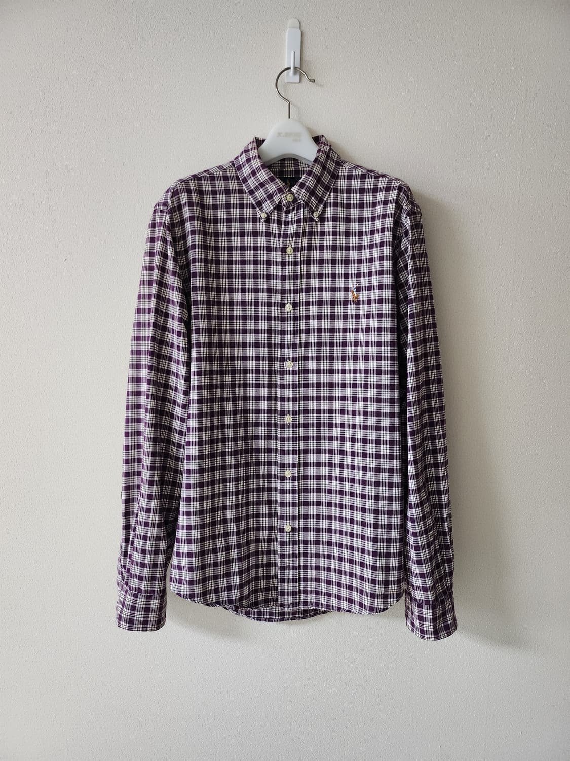 폴로랄프로렌 체크셔츠 (M 상품이미지2