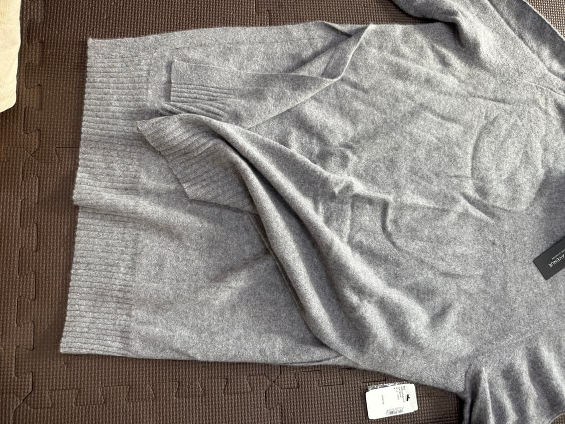 saks fifth avenue 100%캐시미어 사이드슬릿 터틀넥니트 상품이미지6