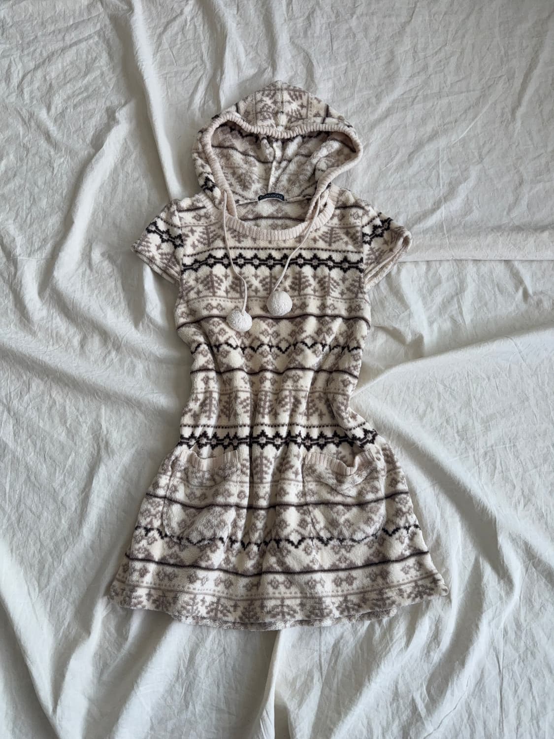 모카라떼 니혼진 윈터 미니 원피스 상품이미지1