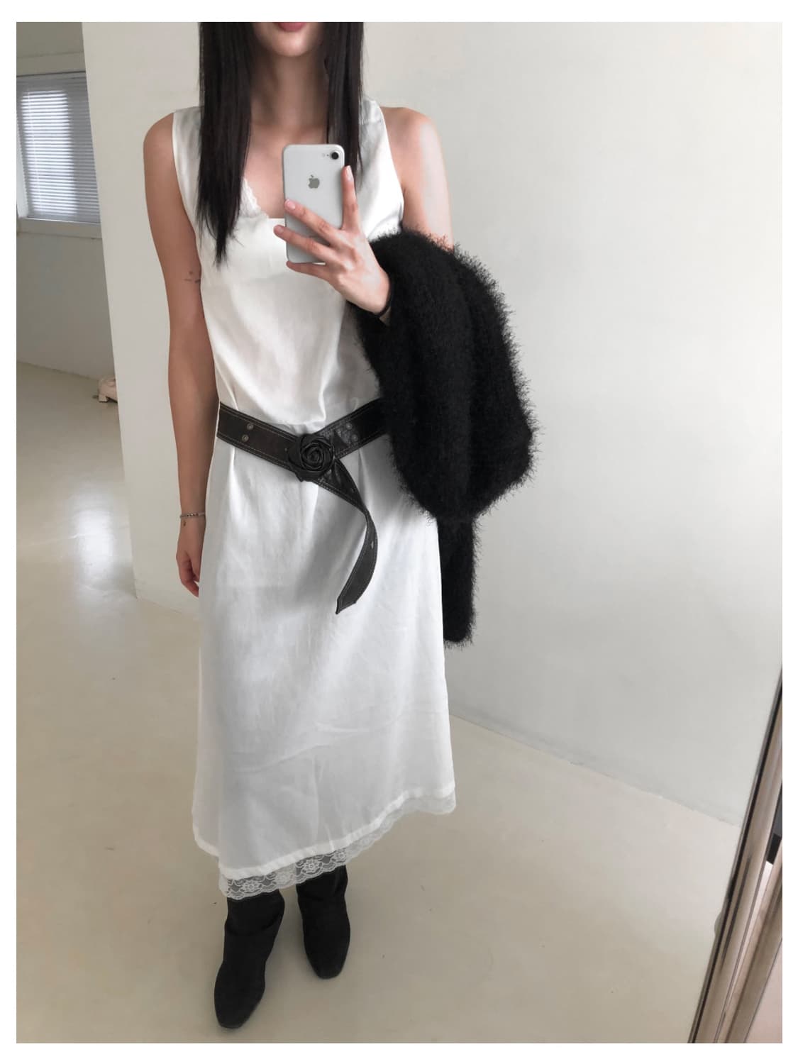레이어드 원피스 롱 원피스 상품이미지2