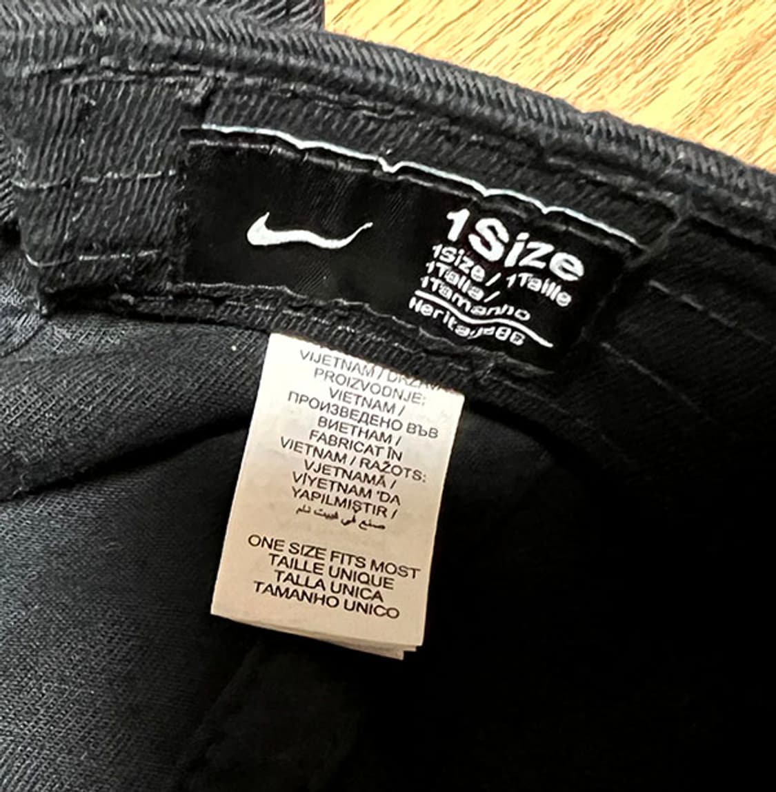 NIKE 나이키 헤리티지 86 저스트두잇 블랙 볼캡 모자 프리 남녀공용 상품이미지5