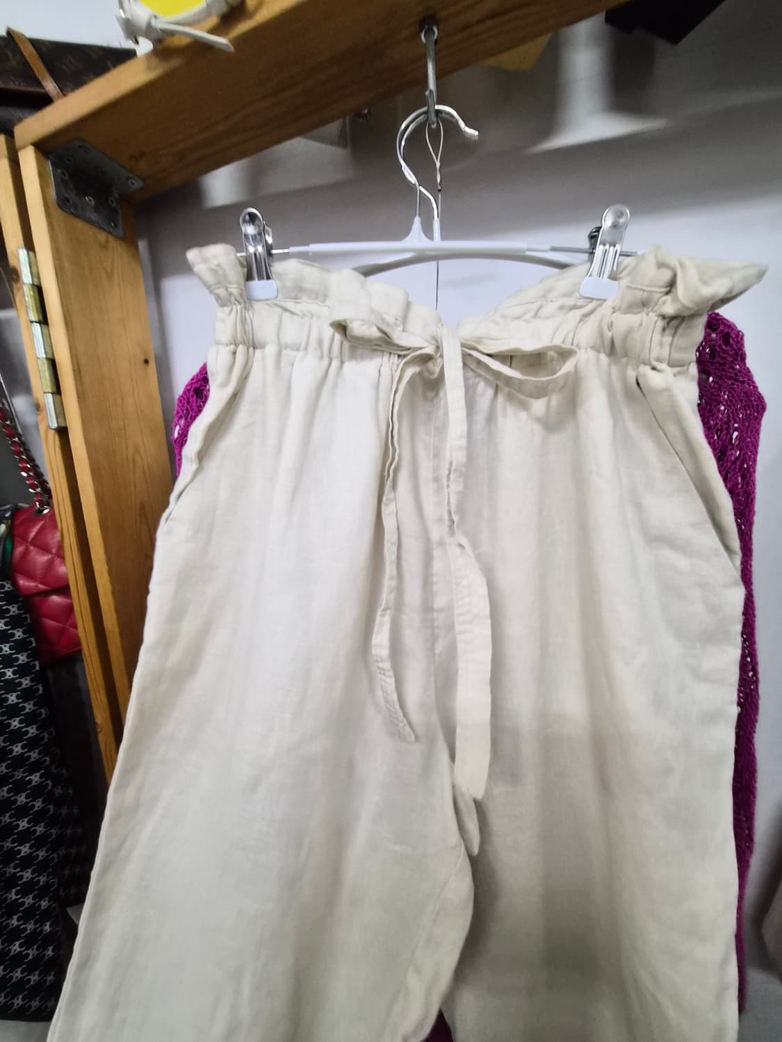 도나카란 린넨 배기팬츠 상품이미지3