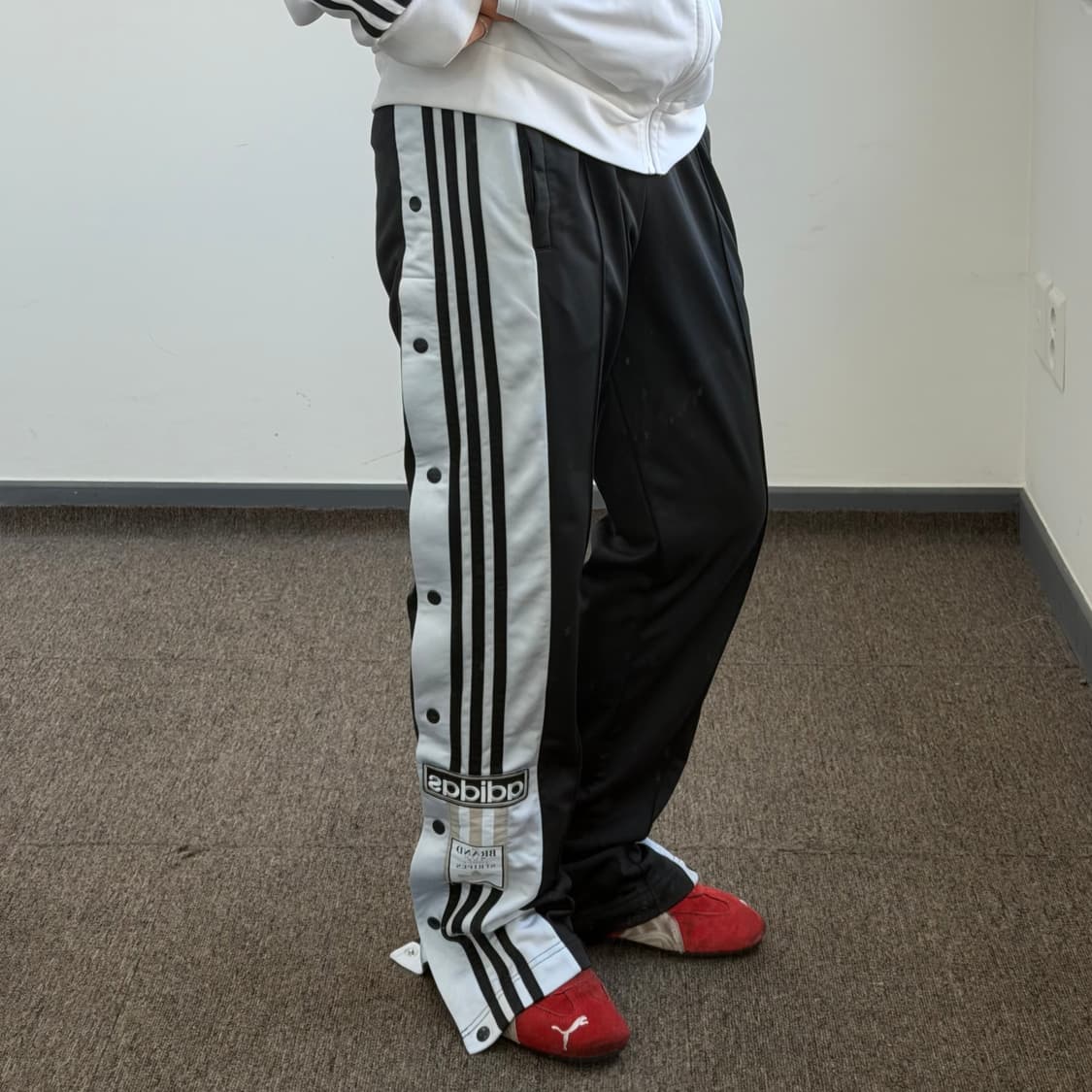 Adidas 아디다스 트랙 트레이닝 블랙 팬츠 상품이미지1