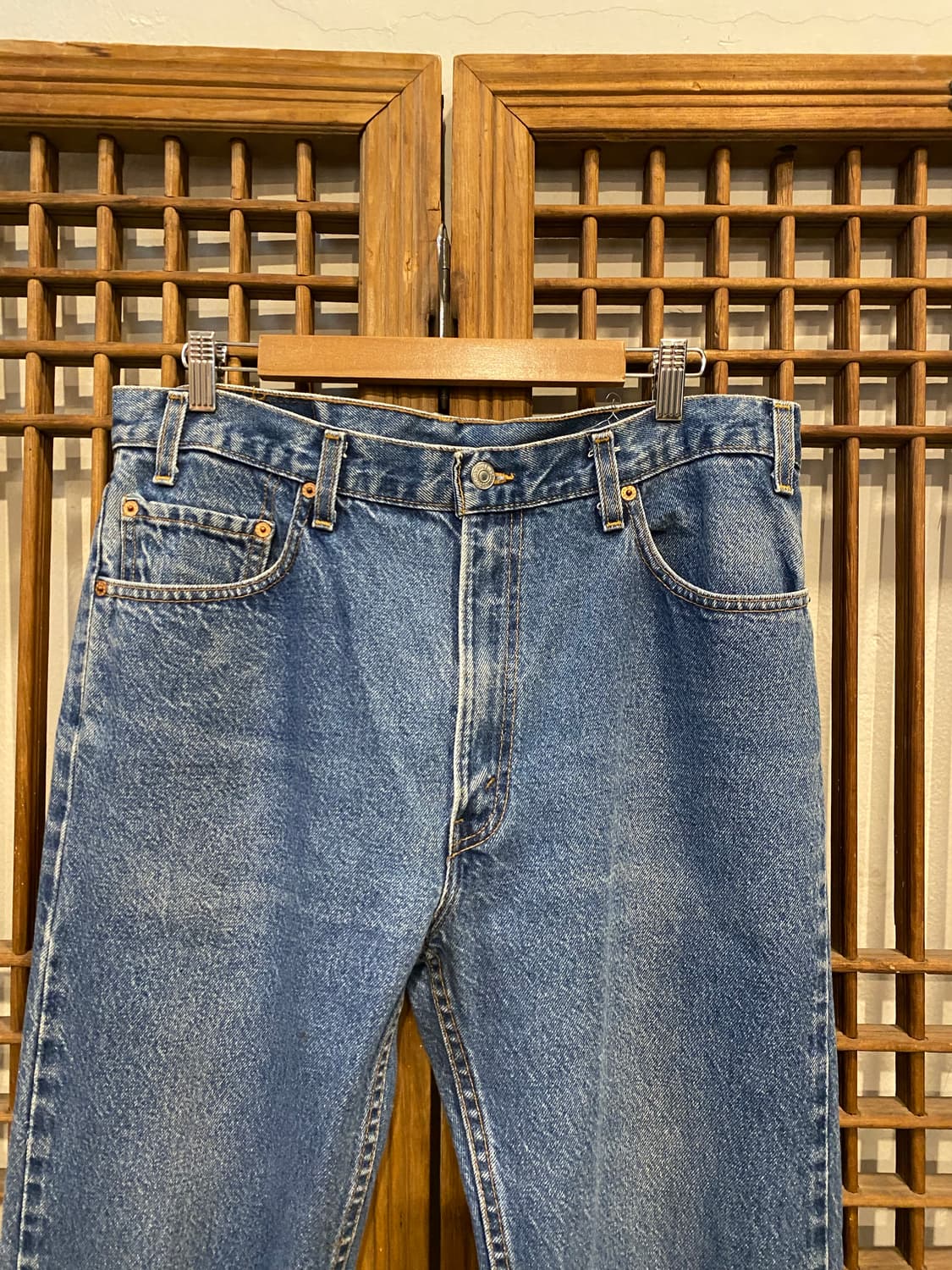 00S 리바이스 505 USA 데님 팬츠 35“ 상품이미지4