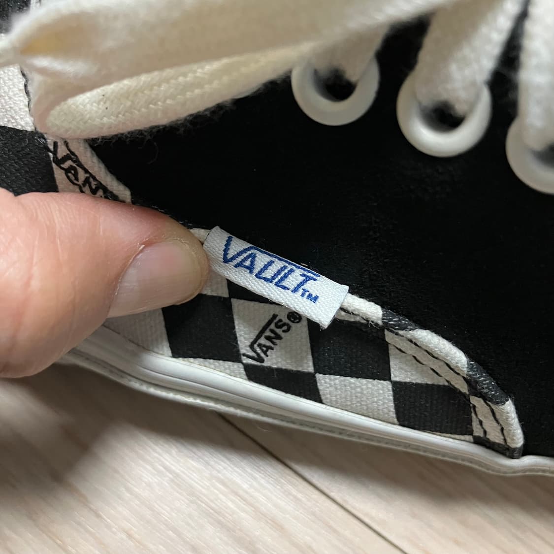 반스 볼트 OG 어센틱 LX 블랙 체커보드 275 상품이미지5